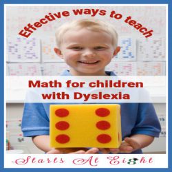 Effective Ways to Teach Math for Children with Dyslexia from Starts At Eight