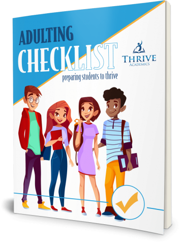 FREE Adulting Checklist - preparing students to thrive 