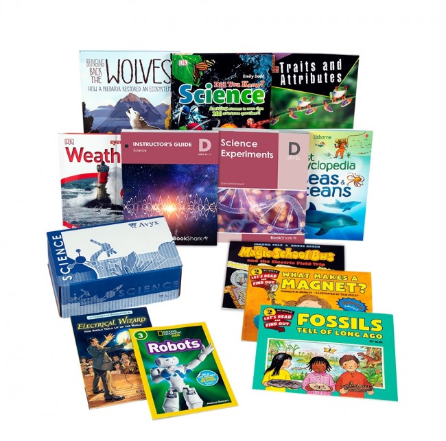 BookShark Elementary Science Curriculum is an open & go, literature based, hands-on, secular science curriculum for homeschoolers.