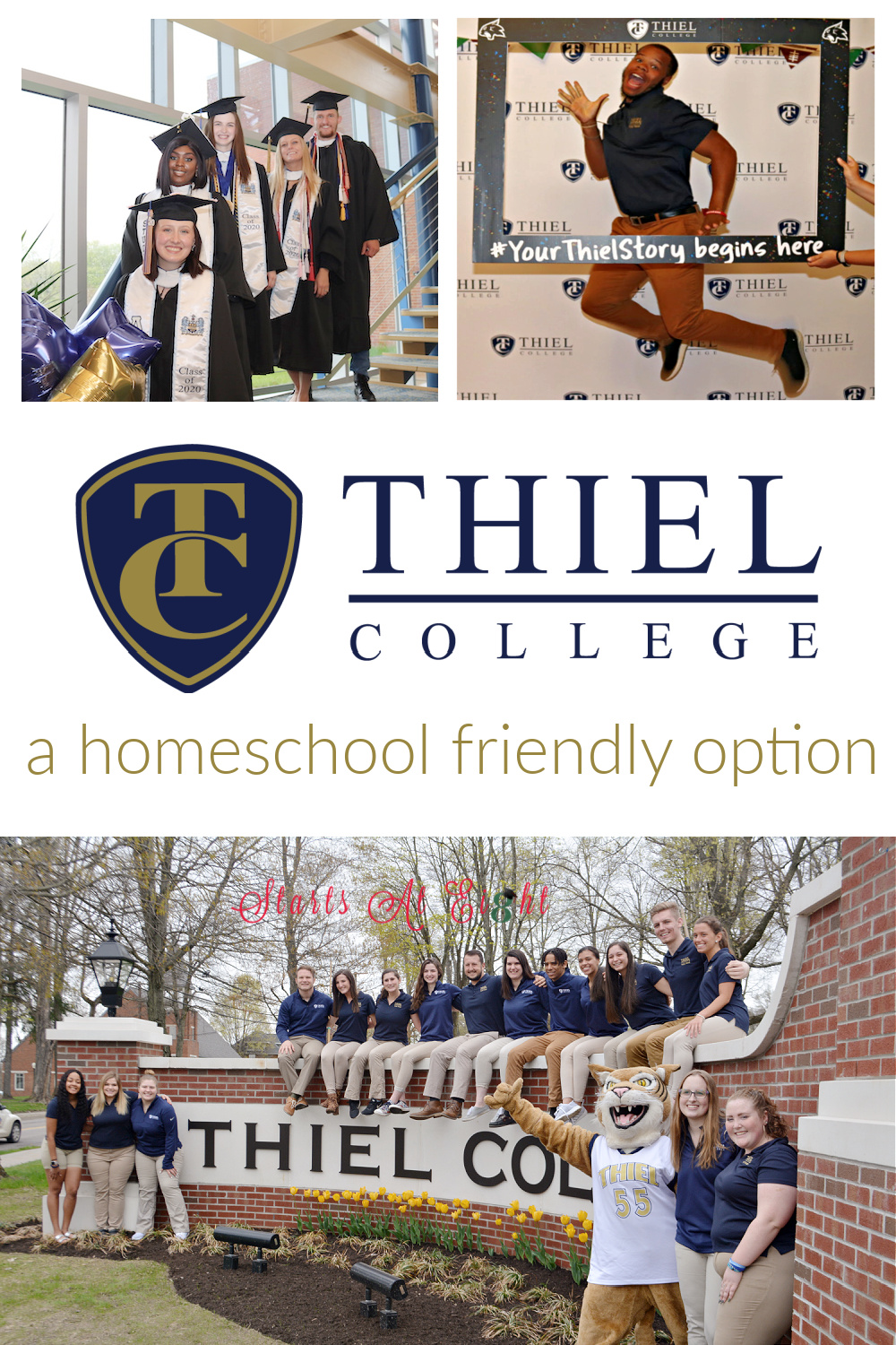 Thiel - A homeschool friendly college located in Greensville, Pennsylvania boasting an 11:1 student faculty ratio with 60+ areas of study.