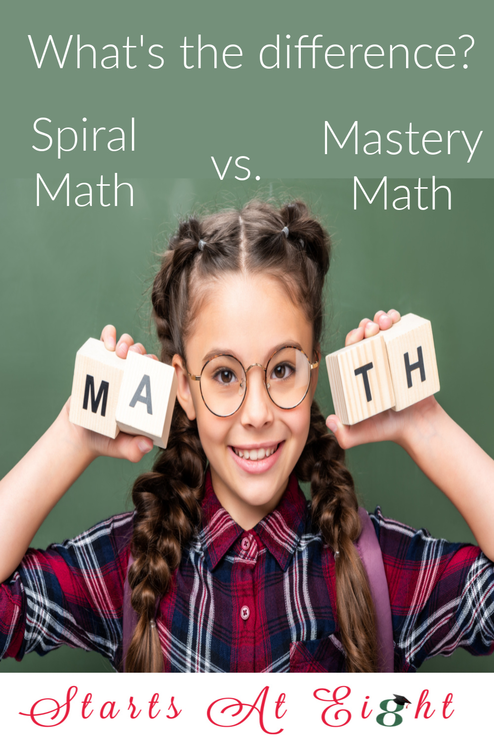Spiral vs. Mastery Math Curriculum explores the difference between spiral & mastery math, along with curriculum examples of each type.