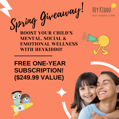 HeyKiddo Huddle Spring Giveaway