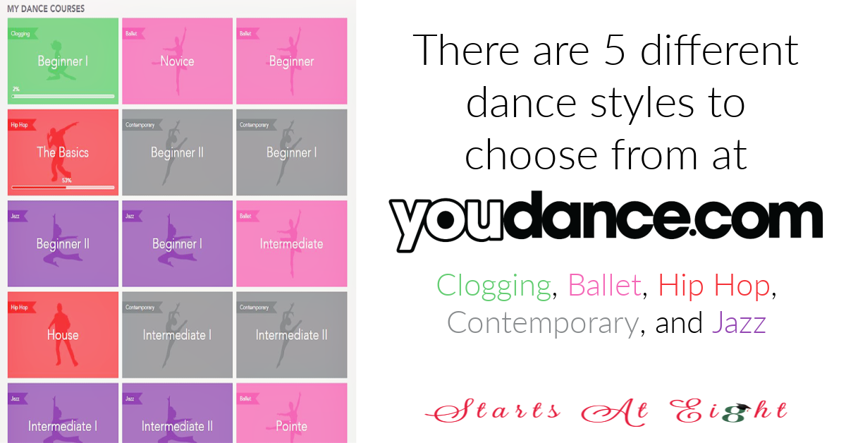 YouDance.com offers Online Dance Classes for kids. Step by step instruction in hip hop, ballet, jazz, contemporary, and clogging! Learn the steps, get detailed choreography instruction, follow allow with pre-choreographed songs and so much more!