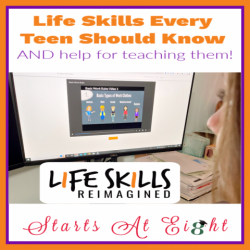 Life Skills Every Teen Should Know including things like how to dress for work, budgeting, effective communication and more!