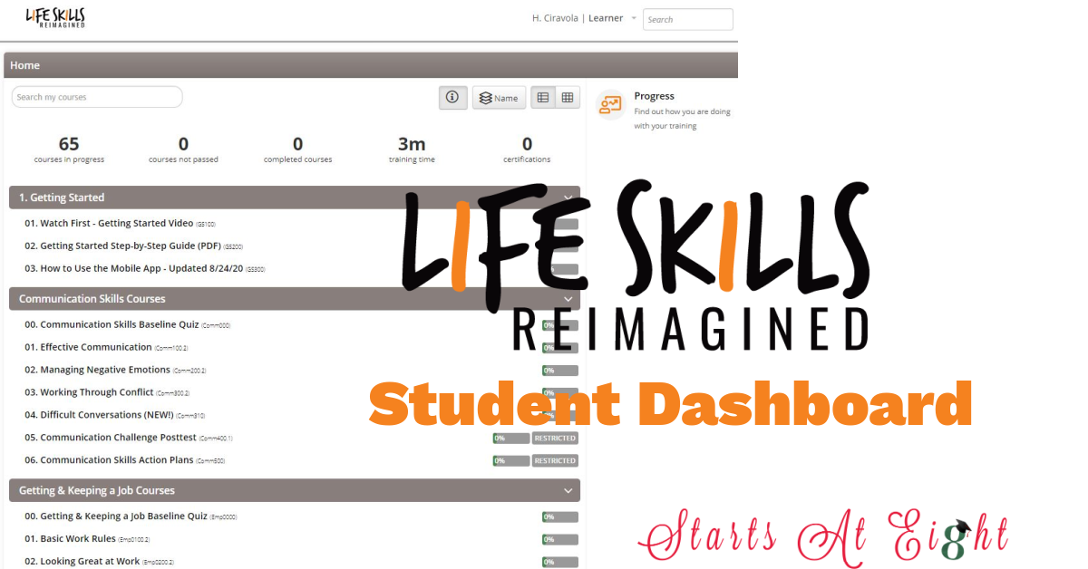 Life Skills Reimagined online life skills course for teens