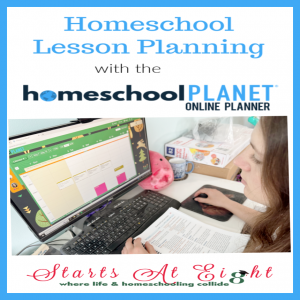 The Homeschool Planet Online Planner not only offers comprehensive homeschool lesson planning, but is a whole family life planner. an use it not only for homeschool lesson planning, but for home, work and school, putting all your scheduling needs in one place!