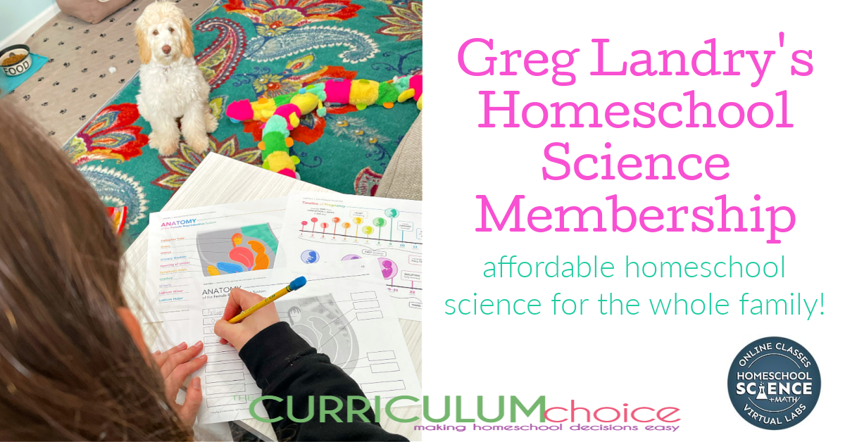 Greg Landry's Homeschool Science Membership 