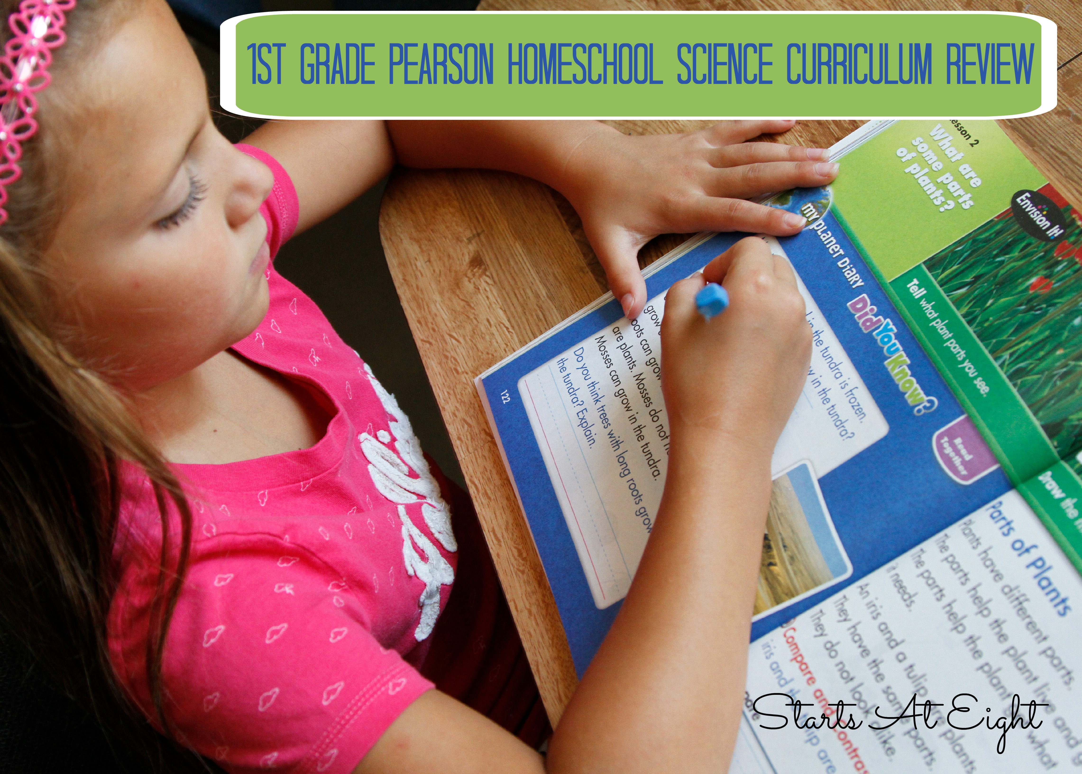 1st Grade Pearson Homeschool Science Curriculum Review