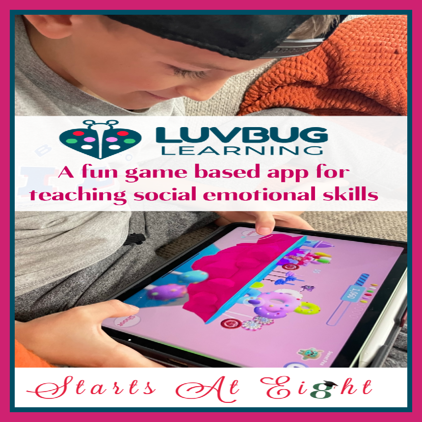 LuvBug Learning is a social emotional learning app whose main goal is teaching feelings to kids through engaging games and videos.